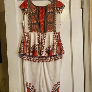 Dress print straight dress comes to the needs no stretch